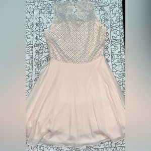 Light pink formal dress